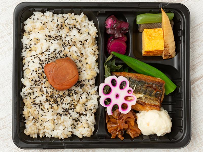紀州南高梅弁当　さば塩焼き〜針生姜添え〜
