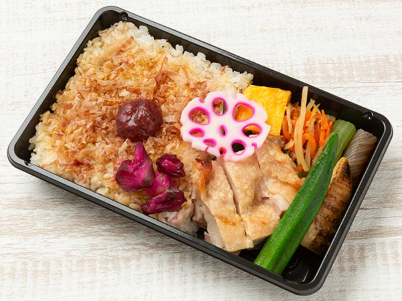 梅おかか弁当　鶏もも西京味噌焼き