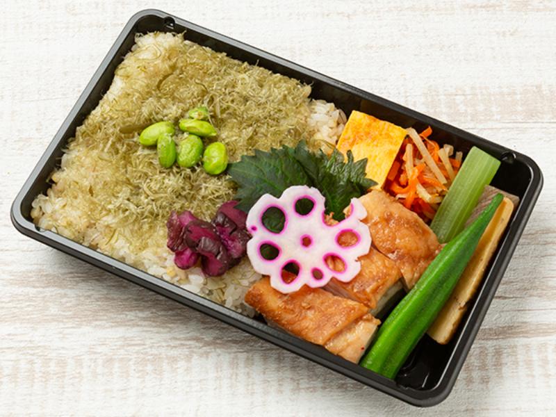 えだ豆昆布弁当　鶏もも仙台赤味噌焼き