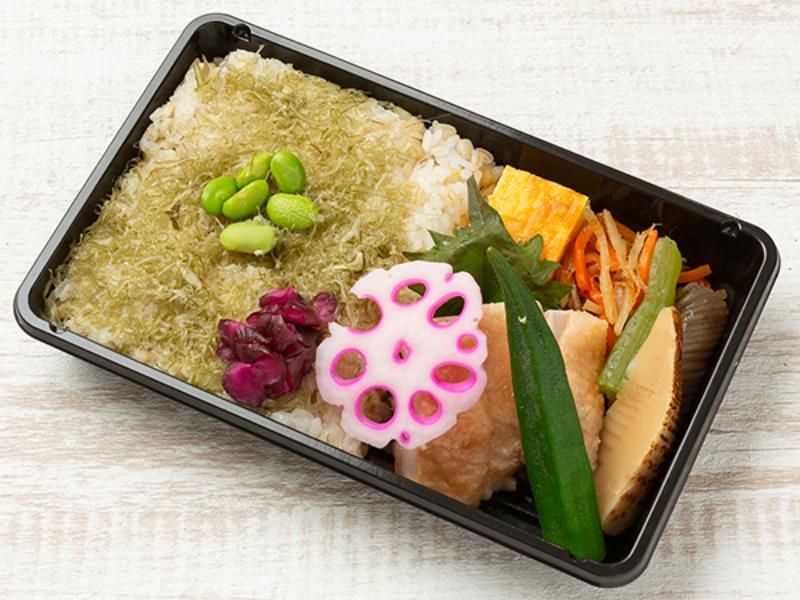 えだ豆昆布弁当　鶏もも西京味噌焼き