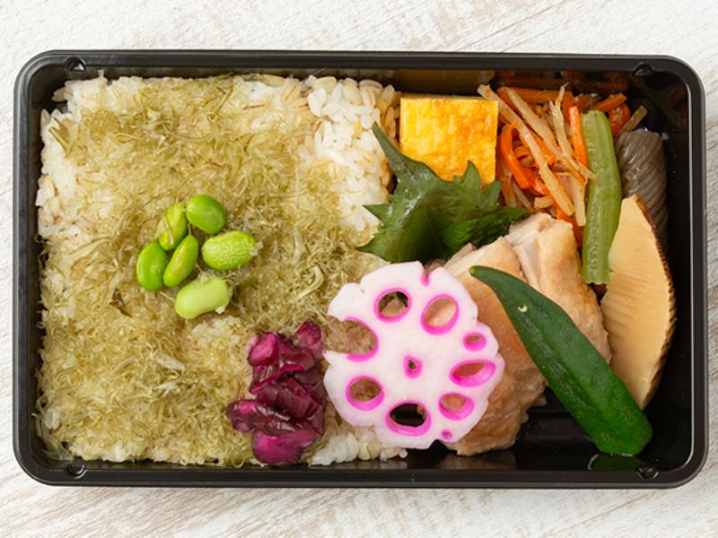 えだ豆昆布弁当　鶏もも西京味噌焼き