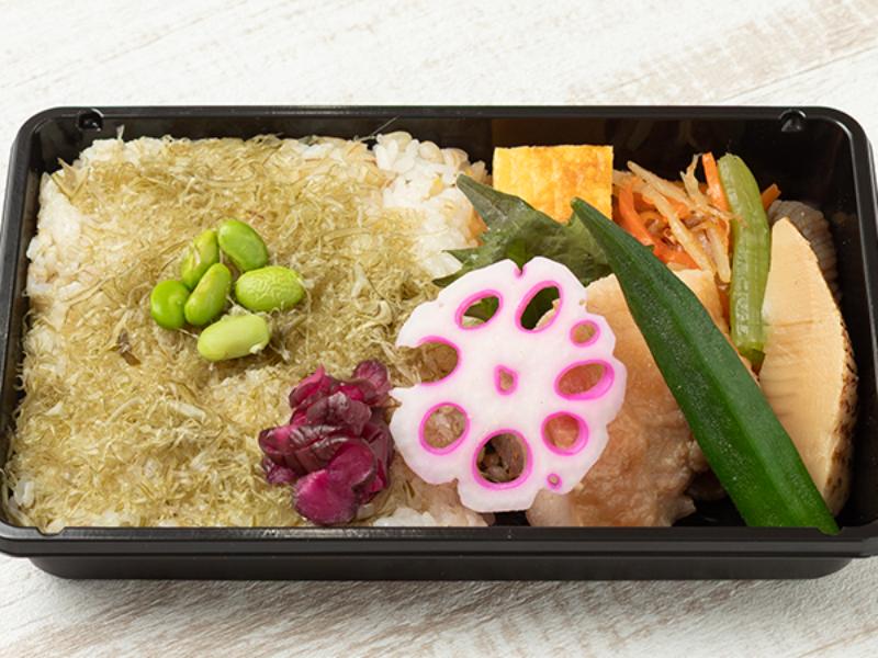 えだ豆昆布弁当　鶏もも西京味噌焼き