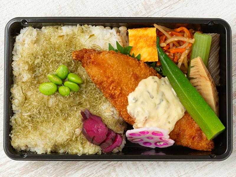 えだ豆昆布弁当　白身フライ〜タルタルソース添え〜