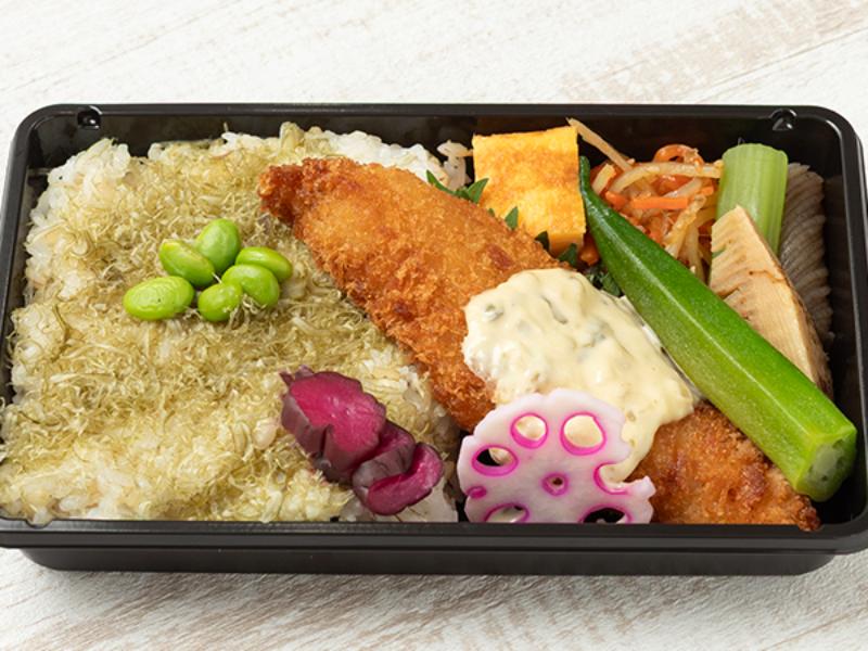 えだ豆昆布弁当　白身フライ〜タルタルソース添え〜