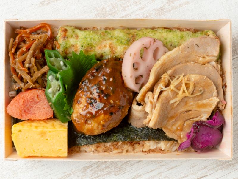 【MTK03】海苔弁　鶏つくね照り焼き＆豚肉の生姜焼き