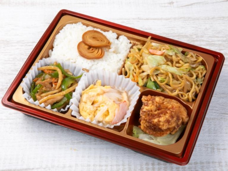 【お手頃】鶏肉の唐揚げ・かに玉・青椒肉絲