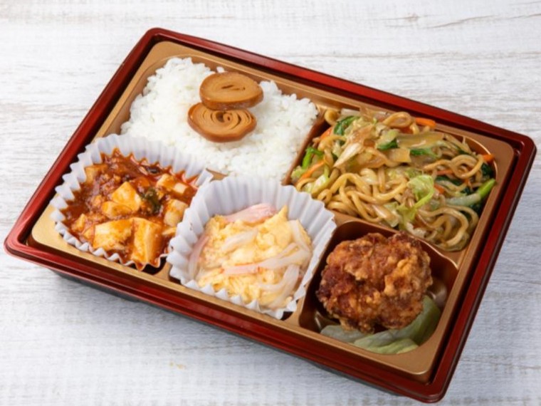 【お手頃】鶏肉の唐揚げ・かに玉・麻婆豆腐