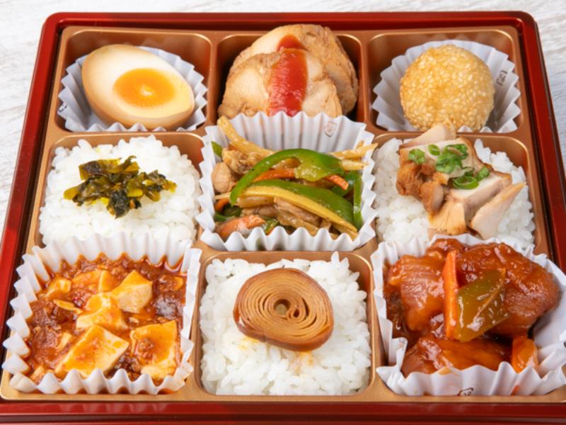 【贅沢9マス】酢豚・青椒肉絲・麻婆豆腐