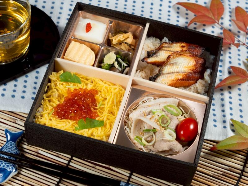 いくらちらしと鰻の彩り御膳