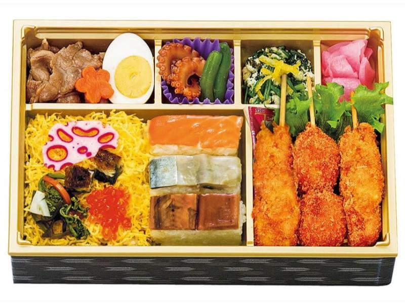串カツと大阪名物弁当