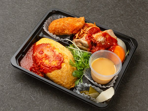 タンポポオムレツ弁当