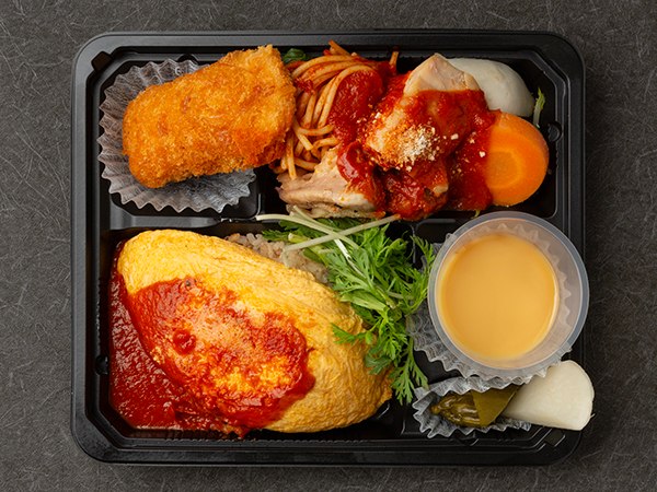 タンポポオムレツ弁当