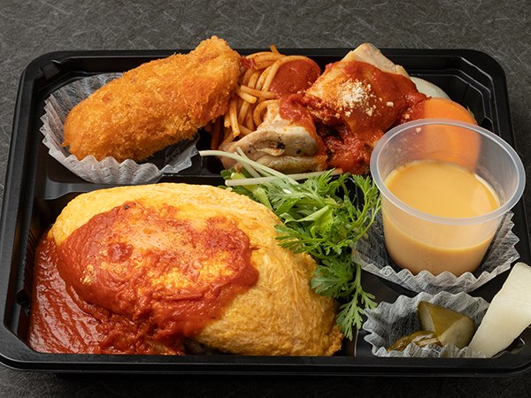 タンポポオムレツ弁当