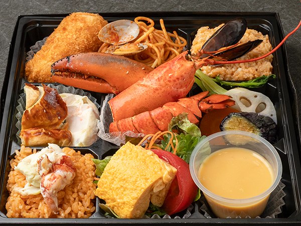 活オマール海老リゾットと宮城県産食材御膳