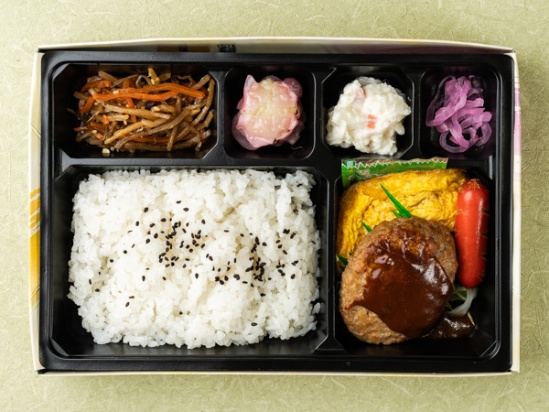 ハンバーグ&オムレツ弁当