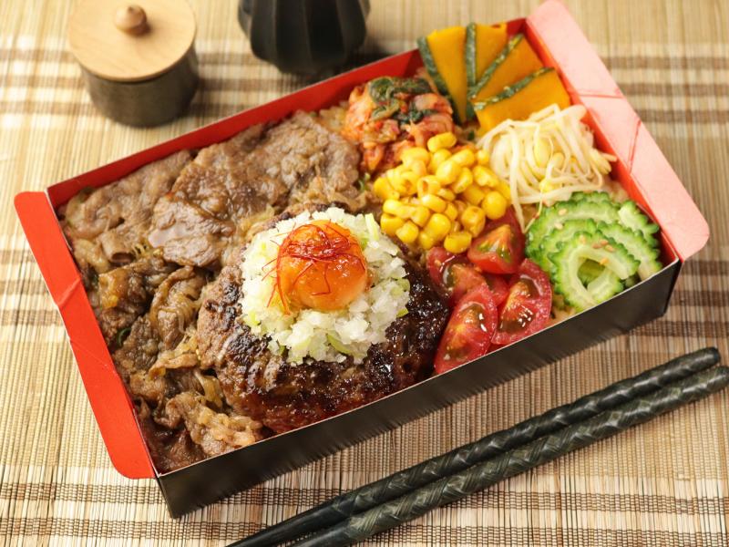 【期間限定】ねぎ塩ハンバーグ焼肉飯