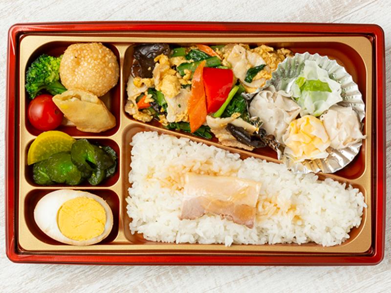 木須肉＆焼売弁当