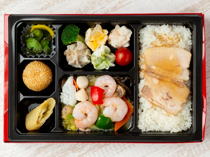 【贅沢！】八宝菜＆焼売ダブル弁当