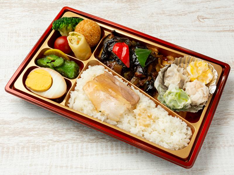 麻婆茄子＆焼売弁当