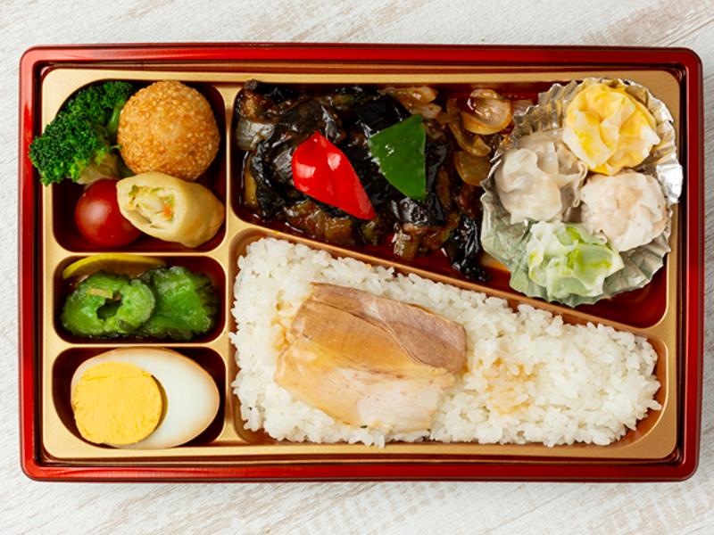 麻婆茄子＆焼売弁当