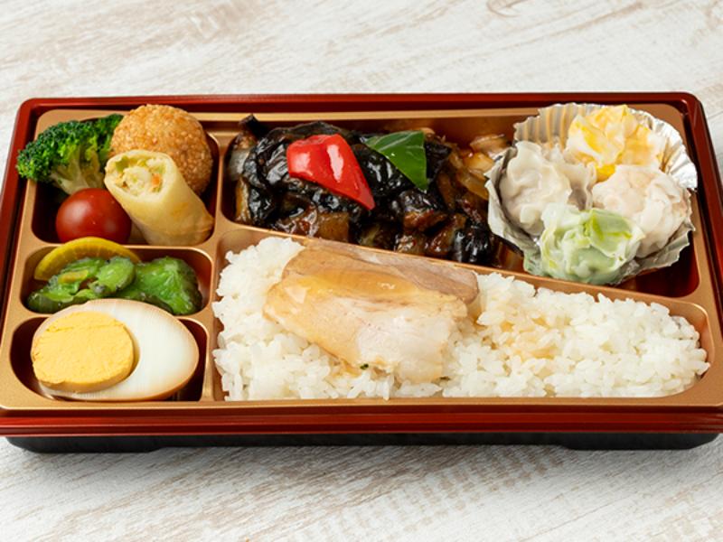 麻婆茄子＆焼売弁当