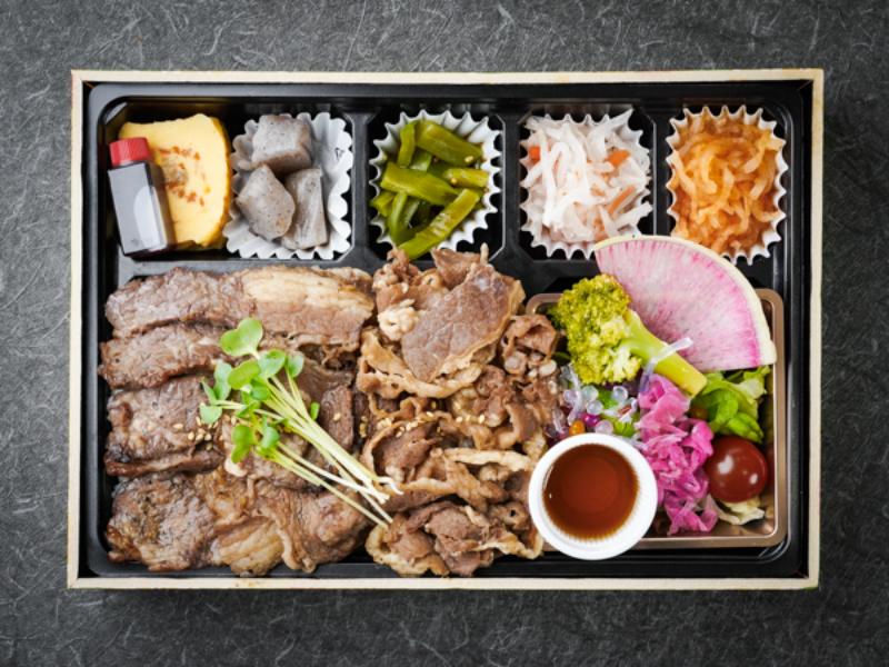 【にんにく抜き】特選三種盛弁当