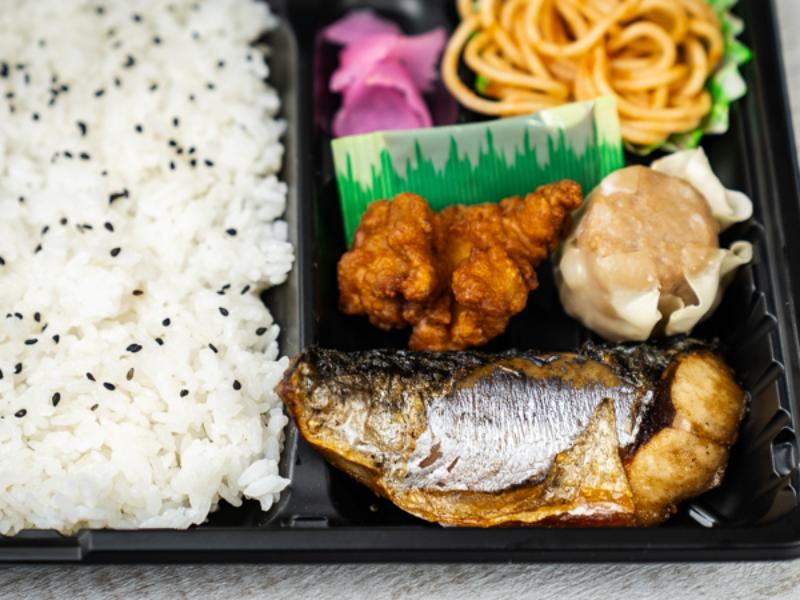 サバの塩焼き弁当