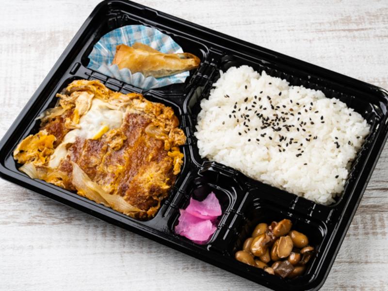 カツの卵とじ弁当
