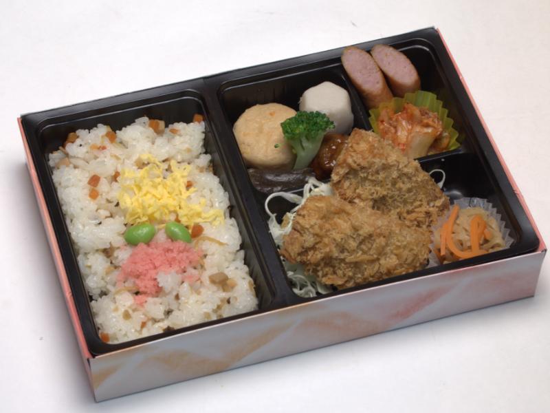 マグロかつ弁当
