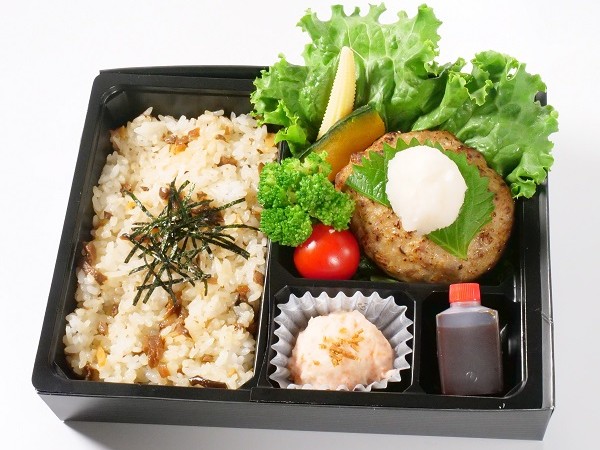 【金格の季節限定】格之進おろしハンバーグ＆松茸ごはん弁当【～11月末】
