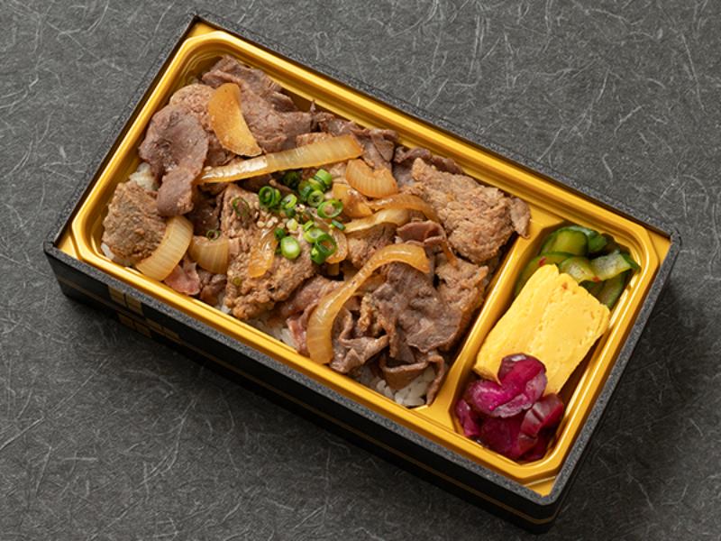 黒毛和牛＆牛ロースの焼肉弁当