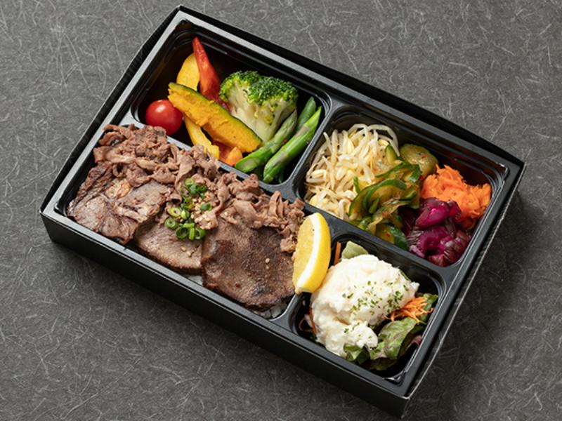 名物‼飲める牛タン塩と柔らか厚切り牛タン塩の焼肉弁当