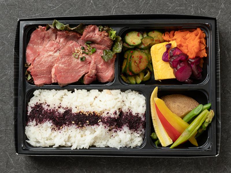 黒毛和牛ヘレとリブロースステーキ食べ比べ弁当