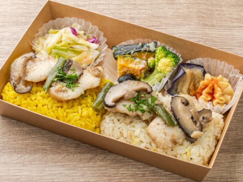 【1段】ポルトガル風白身魚のソテー弁当