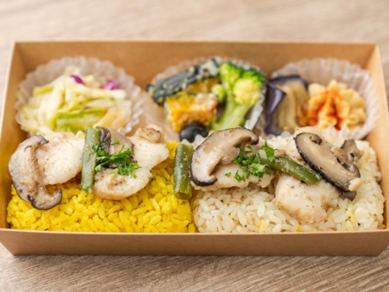 【1段】ポルトガル風白身魚のソテー弁当