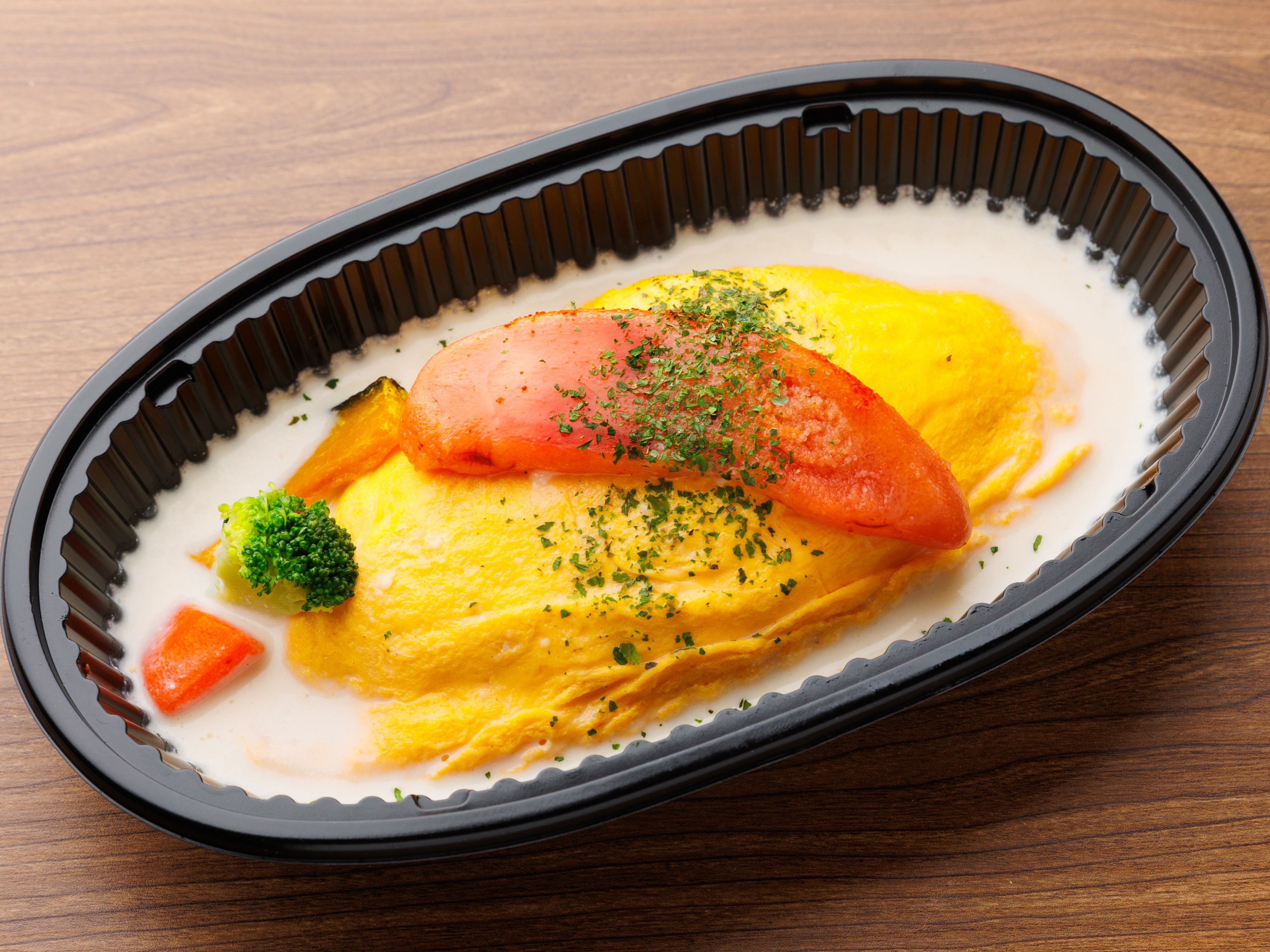 博多明太オムライス（クリームソース）