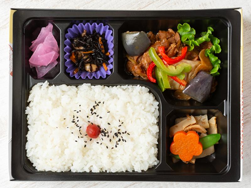 豚肉の味噌炒め弁当