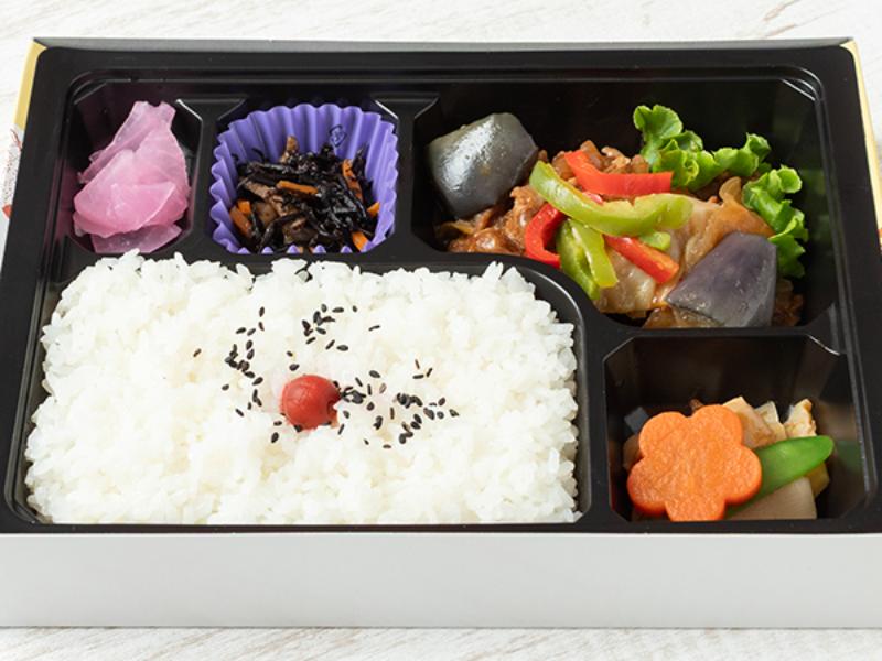豚肉の味噌炒め弁当