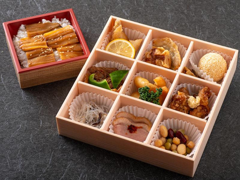 広東風中華幕内と穴子飯