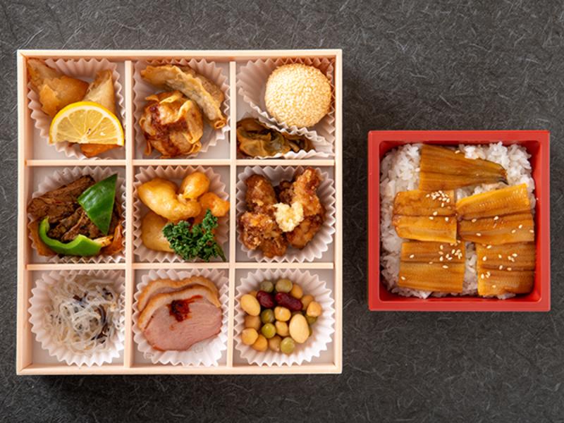 広東風中華幕内と穴子飯