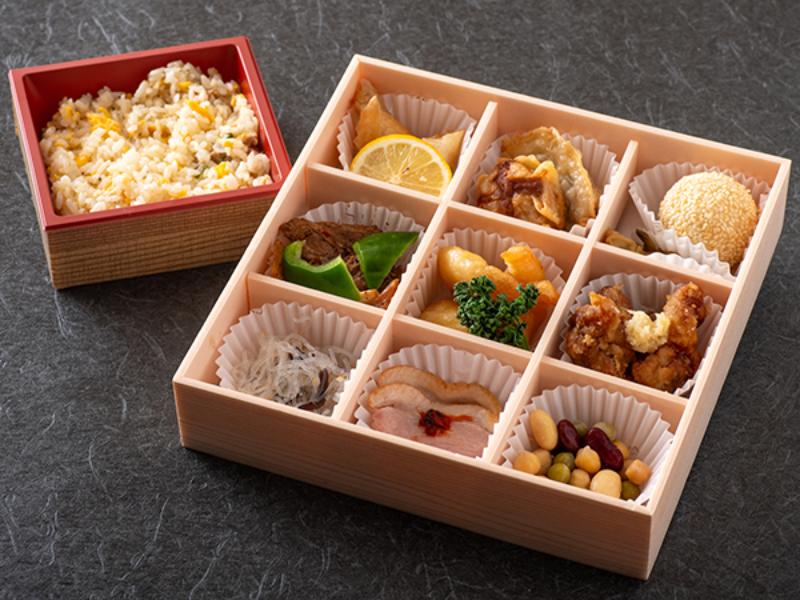 広東風中華幕内と炒飯