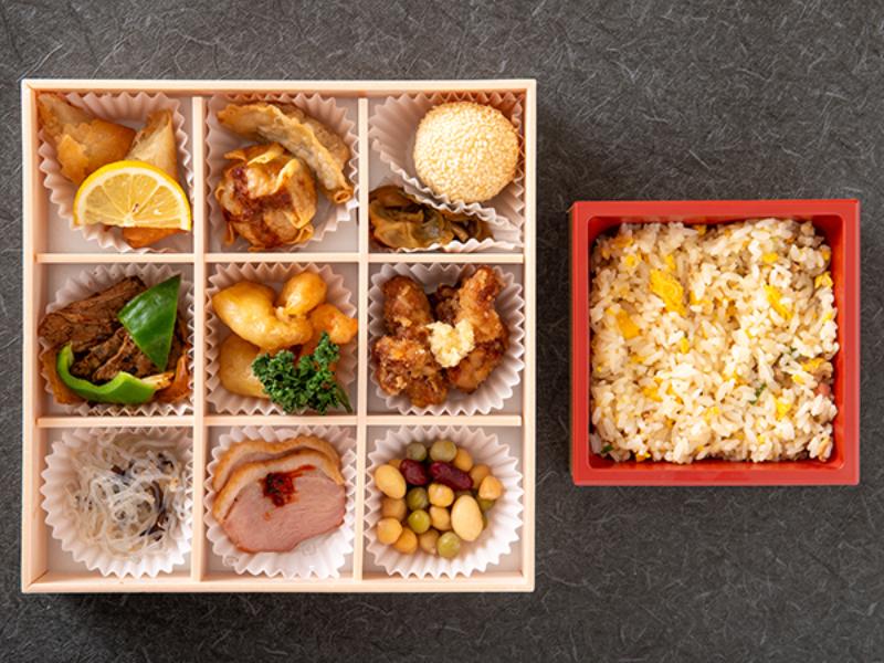 広東風中華幕内と炒飯