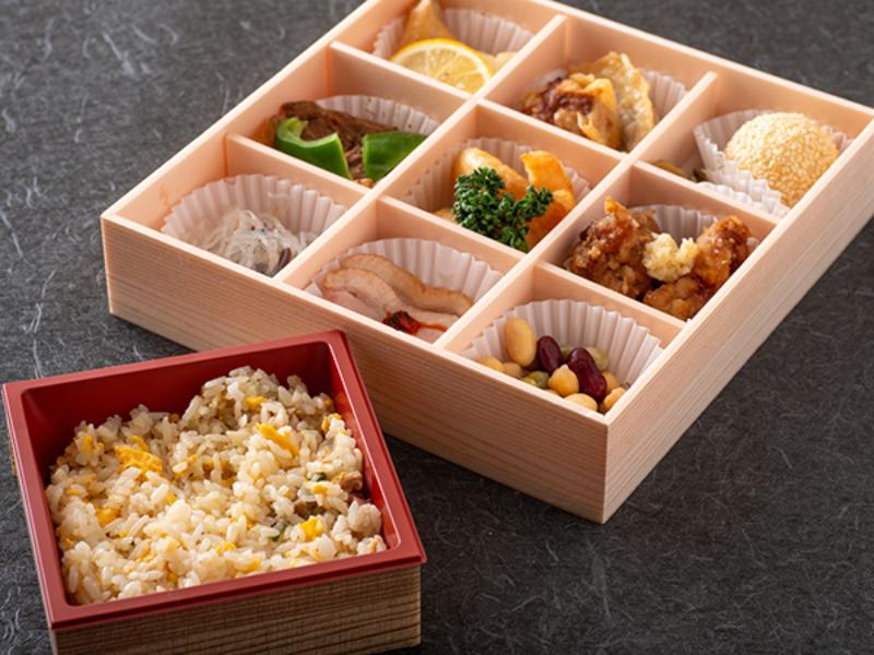 広東風中華幕内と炒飯