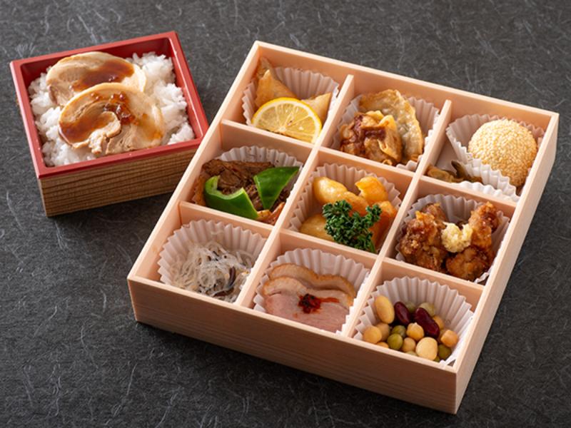 広東風中華幕内と焼豚重