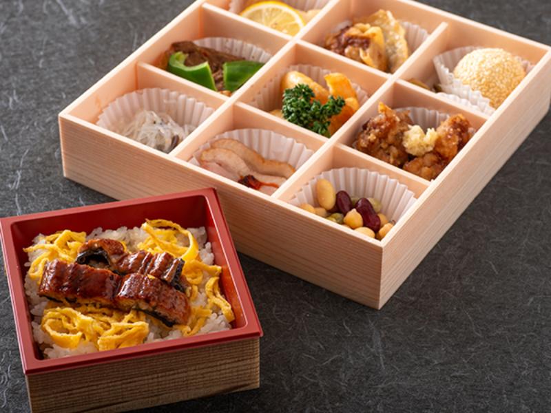 広東風中華幕内と鰻重