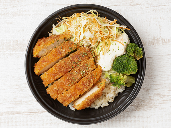 香味醤油香る柔らかチキンカツ丼