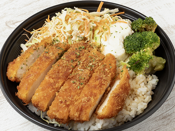 香味醤油香る柔らかチキンカツ丼