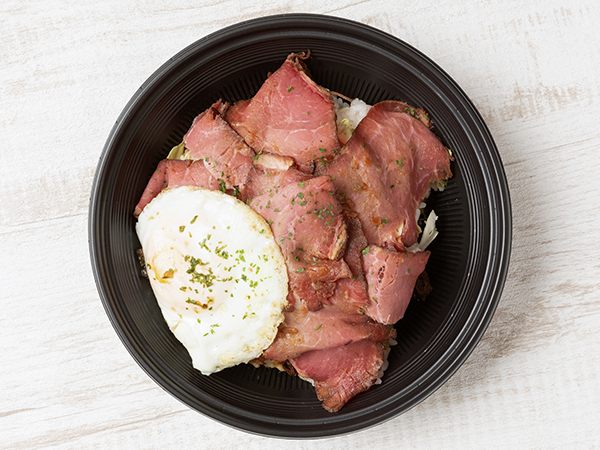 自家製ローストビーフ丼～和風おろしソース～