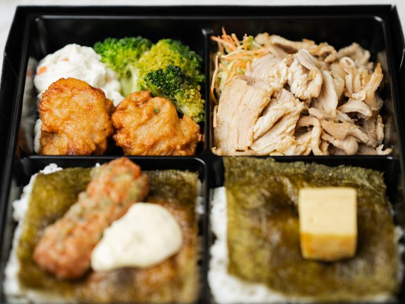 【肉×肉の海苔弁】本気の生姜焼き・唐揚げ