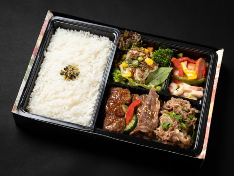 牛3種 牛づくし弁当